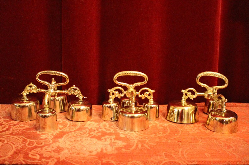 3 Baroque Altar - Bells For Sale Seperately.