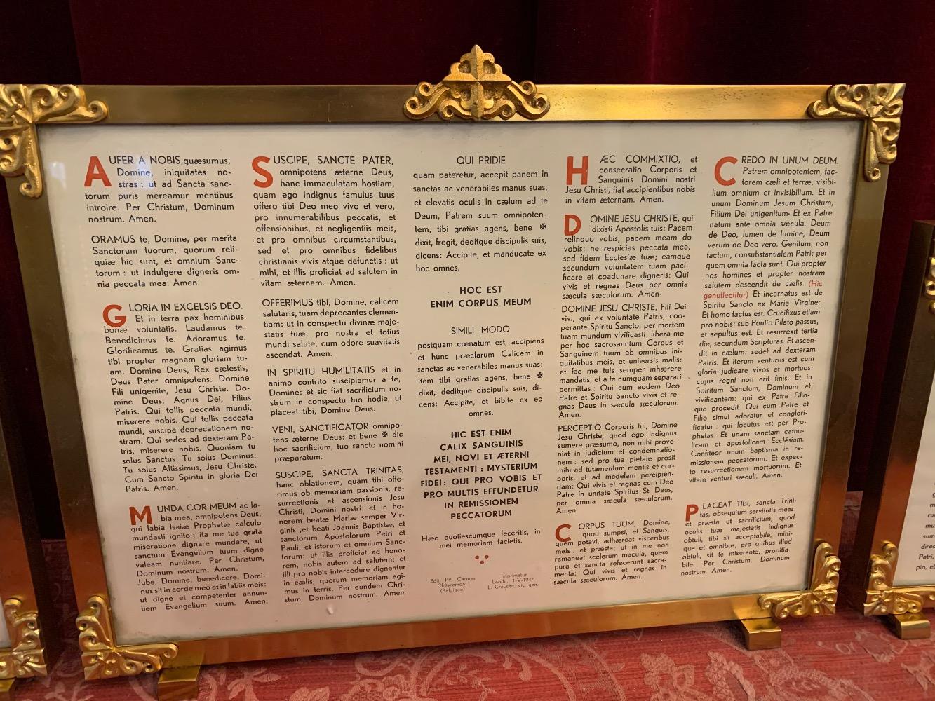 3  Canon Boads Measurements : 1 X 41 W X 30 H Cm. 2 X 16 W  X 24 H Cm.