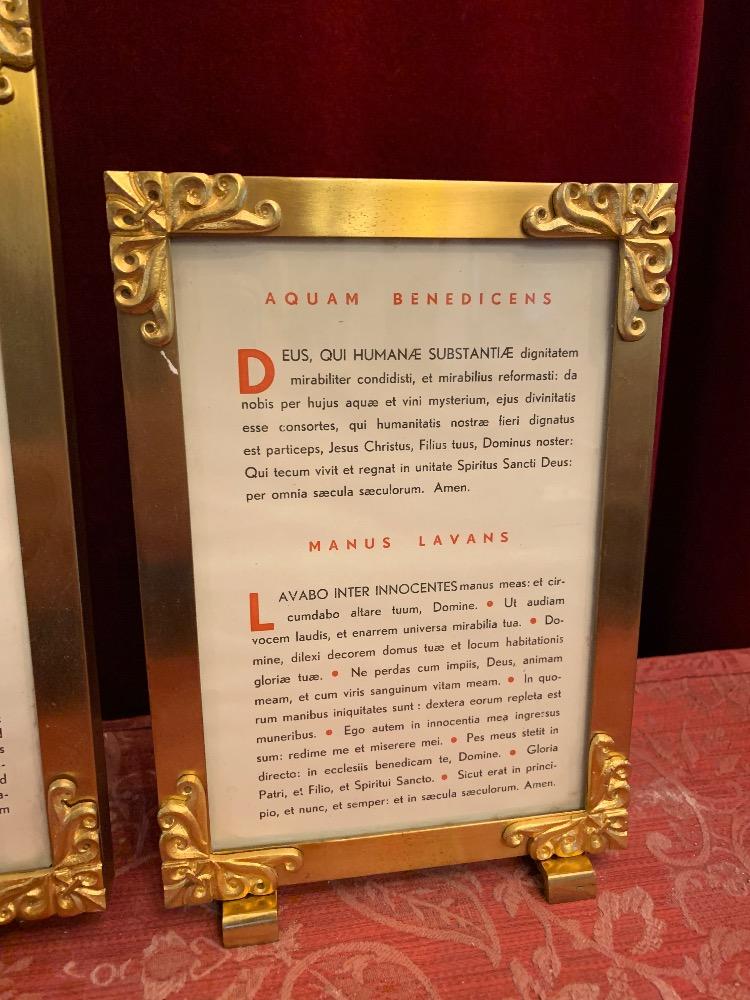 3  Canon Boads Measurements : 1 X 41 W X 30 H Cm. 2 X 16 W  X 24 H Cm.