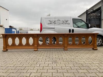 Communion Rails en Oak wood, Belgium 20th Century