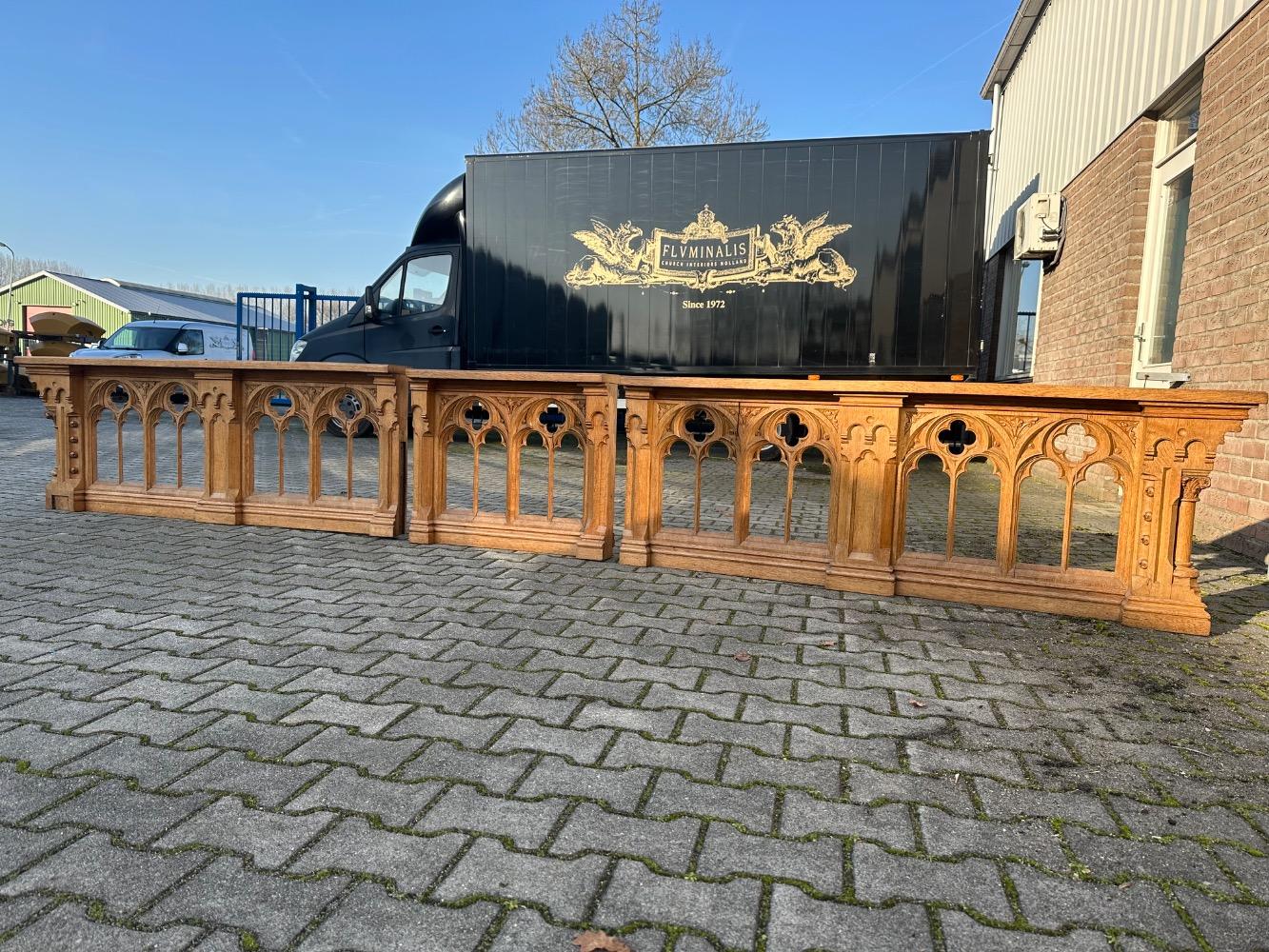 3 Gothic - Style Communion Rails