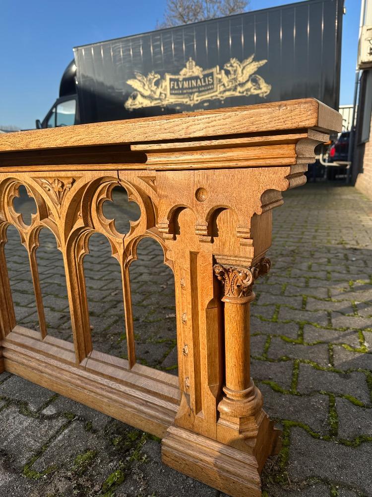 3 Gothic - Style Communion Rails