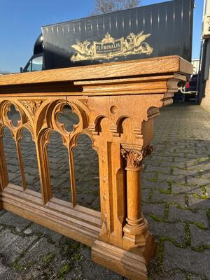 3 Gothic - Style Communion Rails