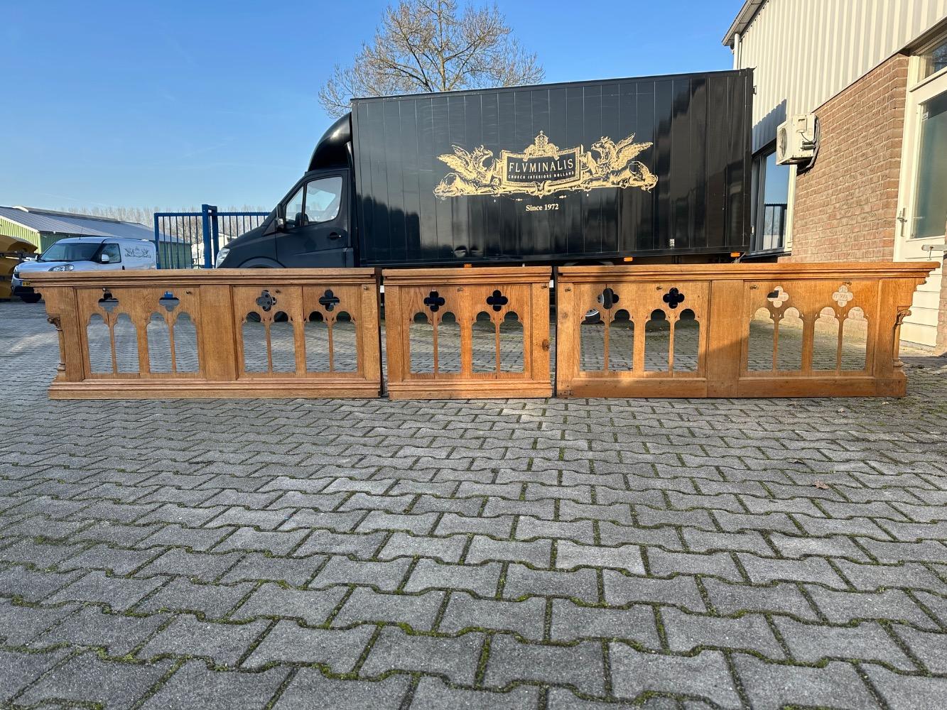 3 Gothic - Style Communion Rails