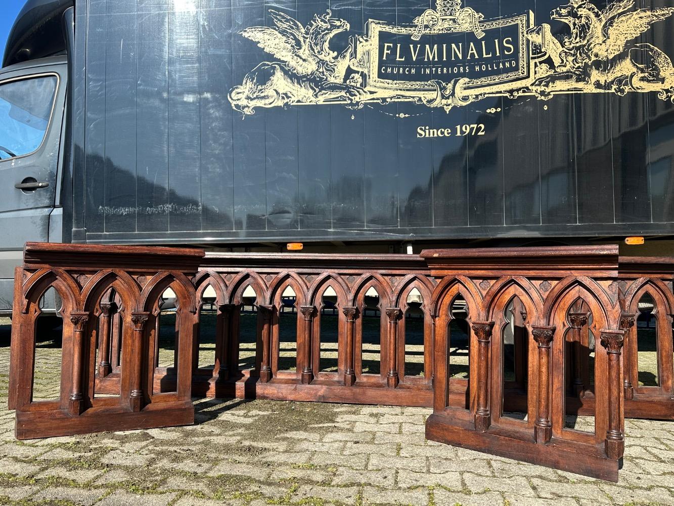 3 Gothic - Style Communion Rails