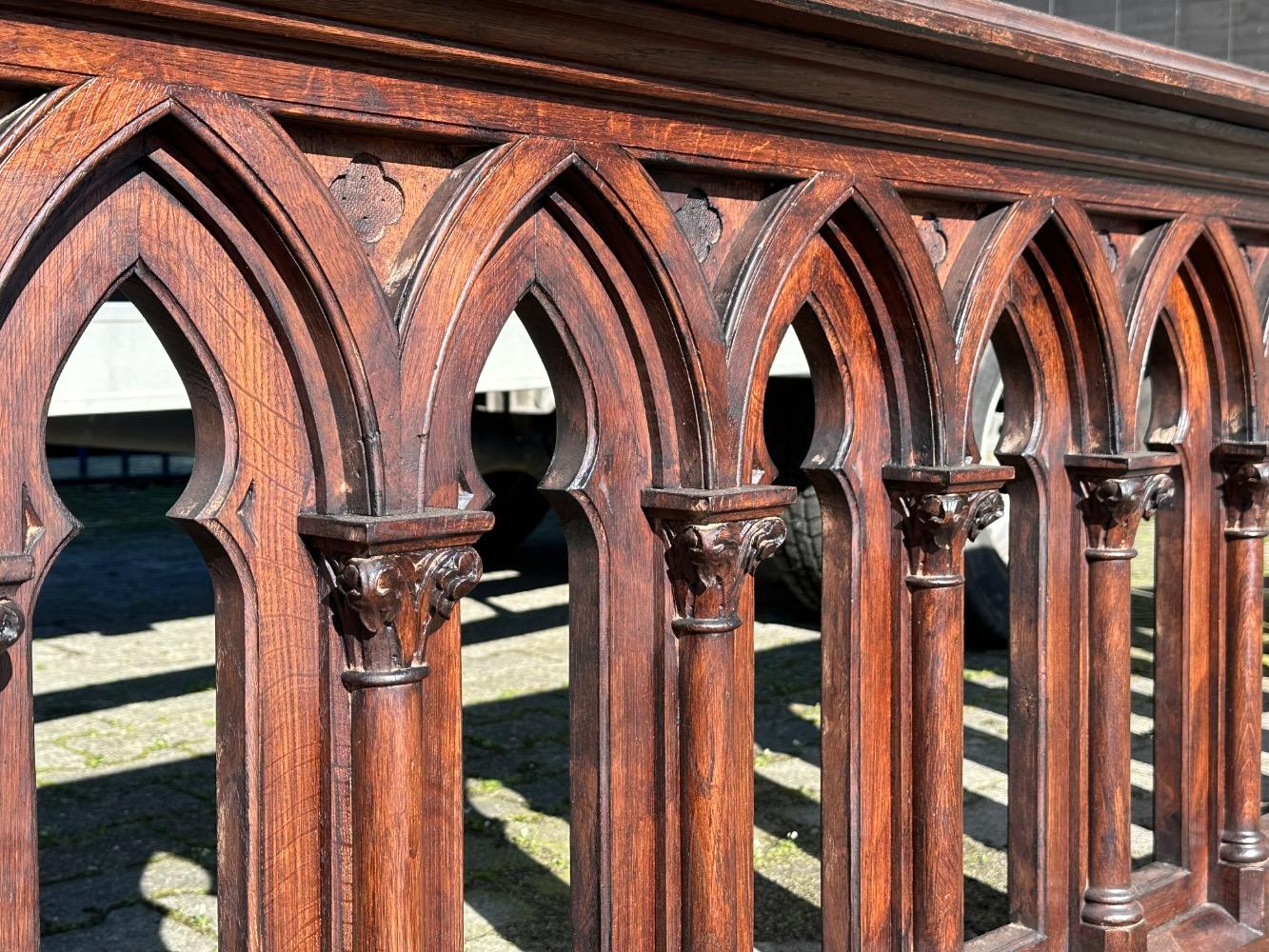 3 Gothic - Style Communion Rails