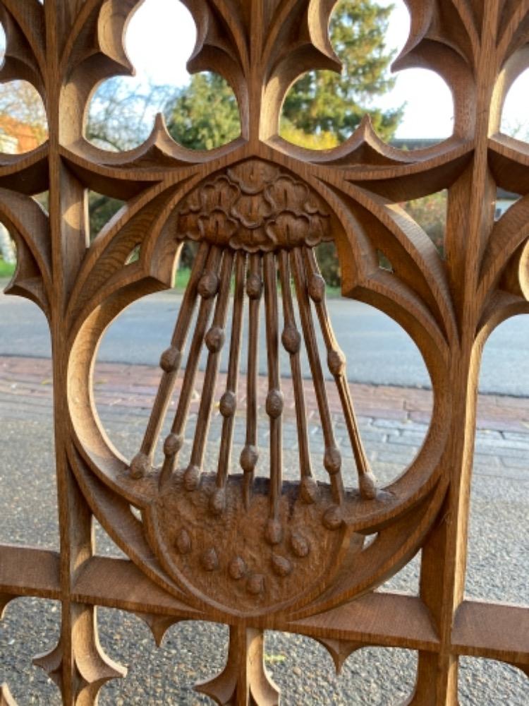 3 Gothic - Style Communion Rails