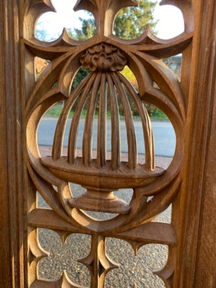 3 Gothic - Style Communion Rails