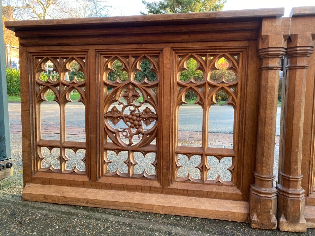 3 Gothic - Style Communion Rails