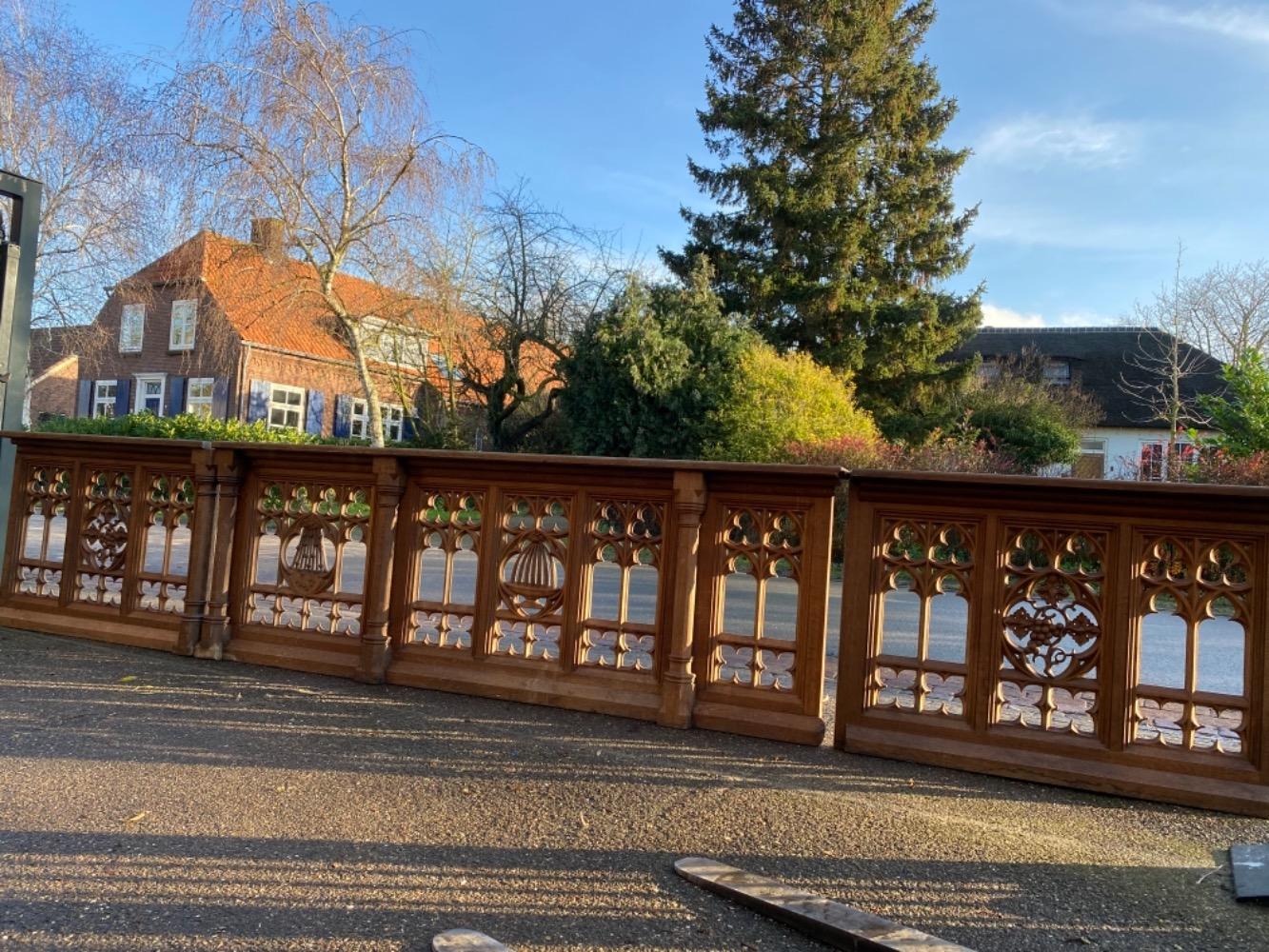 3 Gothic - Style Communion Rails