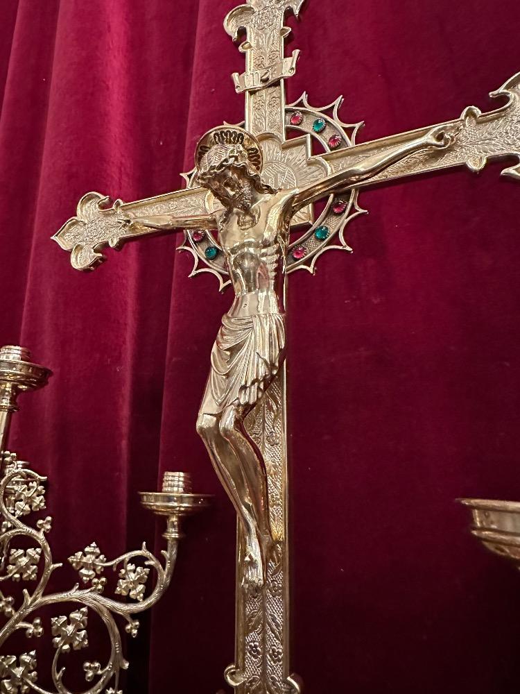 3 Gothic - Style Exceptional Altar - Set