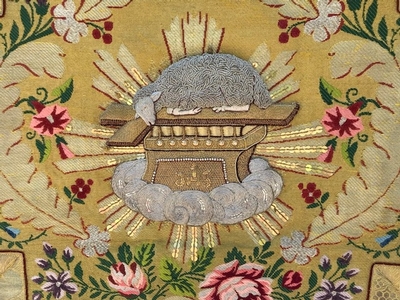 Holy Mass Set Hand-Embroidered  Belgium 18th century