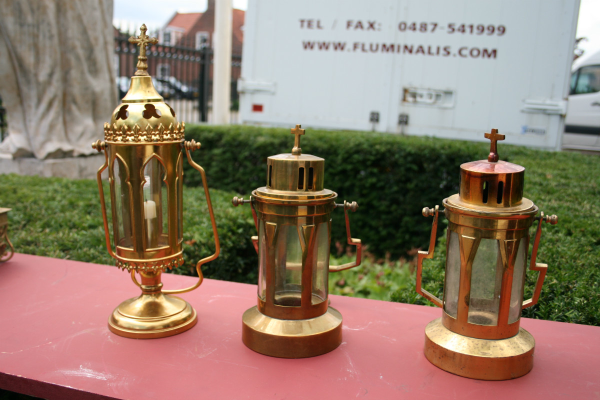 3  Lanterns. Left Piece Has Been Sold !