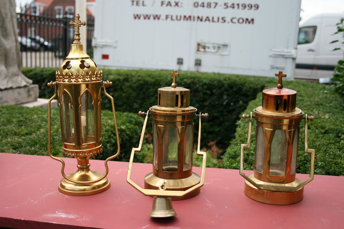 3  Lanterns. Left Piece Has Been Sold !