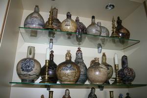 Holy Water Jars en TERRA COTTA, Dutch 20th century