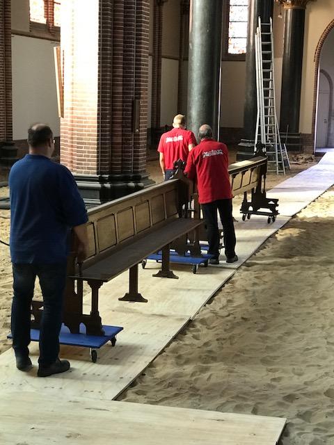 34 Gothic - style Loading 34 Pews Form Holy Heart Church Boxtel Netherlands September 2017