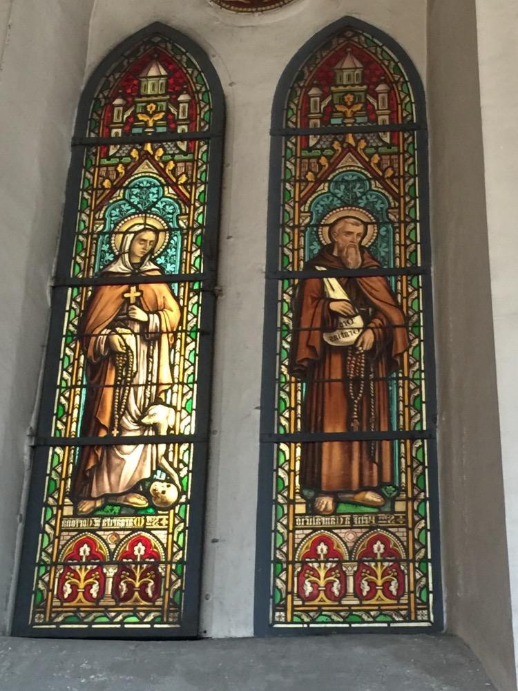 Stained Glass Windows.