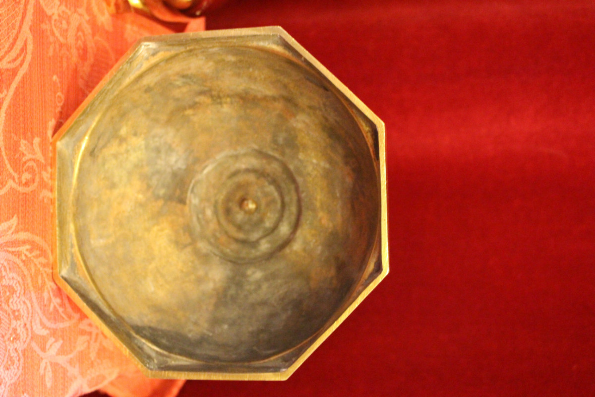 4 ART - DECO Matching Candle Sticks