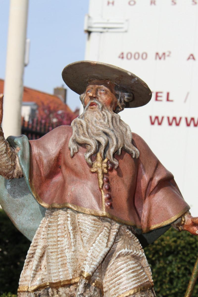 4 baroque Statues Of The Four Fathers Of The Church