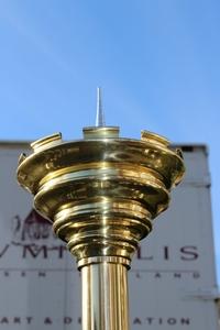 Exceptional Candle Sticks en Brass / Bronze, France 19th century