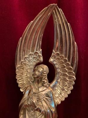 Angels style Gothic - style en Bronze / Gilt, France 19th century ( anno 1890 )