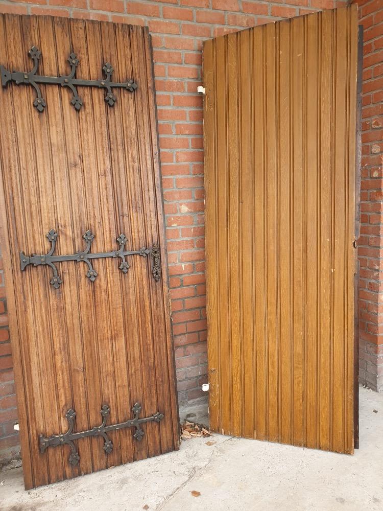 4 Gothic - Style Sets Of Double Doors