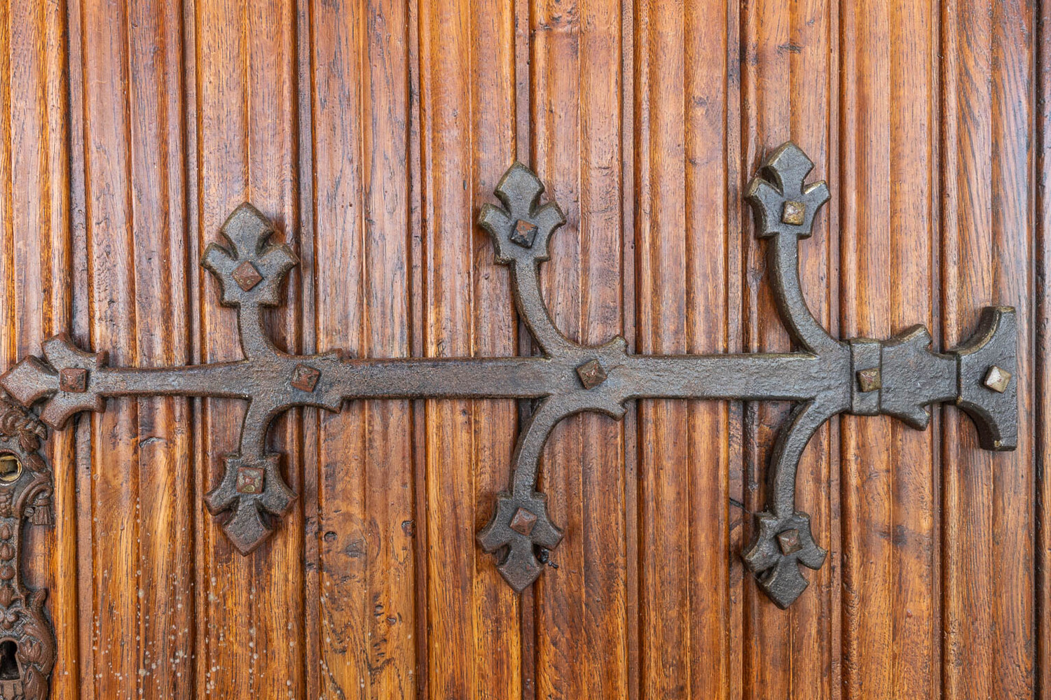 4 Gothic - Style Sets Of Double Doors