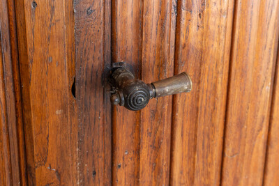 Sets Of Double Doors  style Gothic - Style en Wood / Hand Forged Iron, Belgium  20 th century