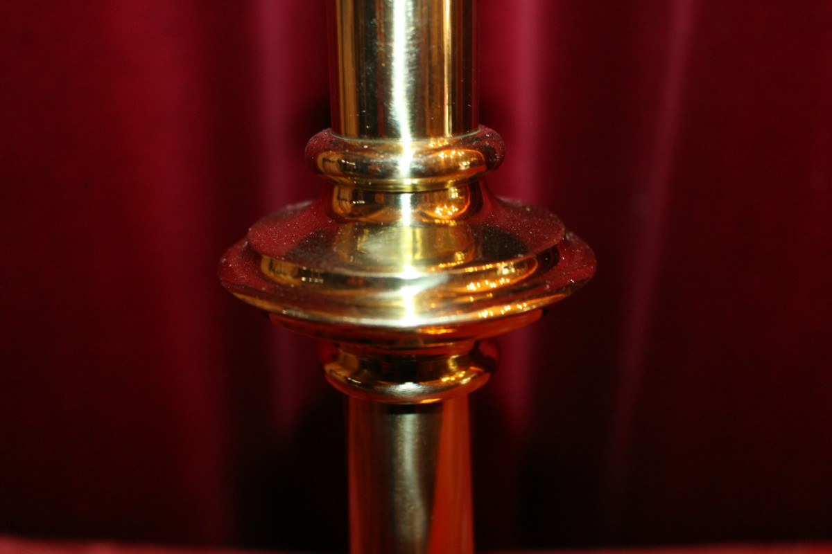 4  Matching Candle Sticks. Measures Without Pin.