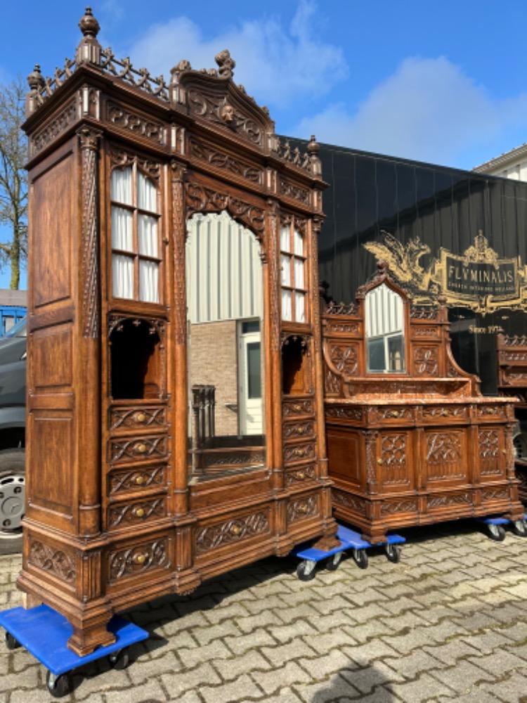 5 Gothic - Style Exceptional Complete Bedroom