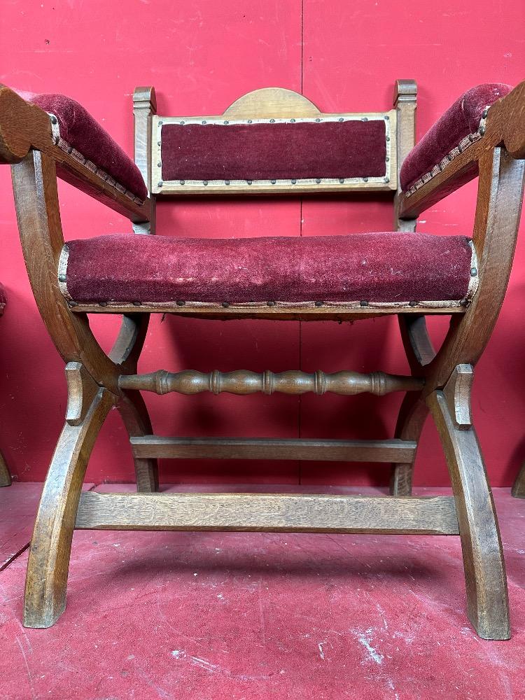 5 Gothic - Style Set Altar - Seats