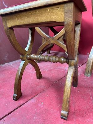 5 Gothic - Style Set Altar - Seats