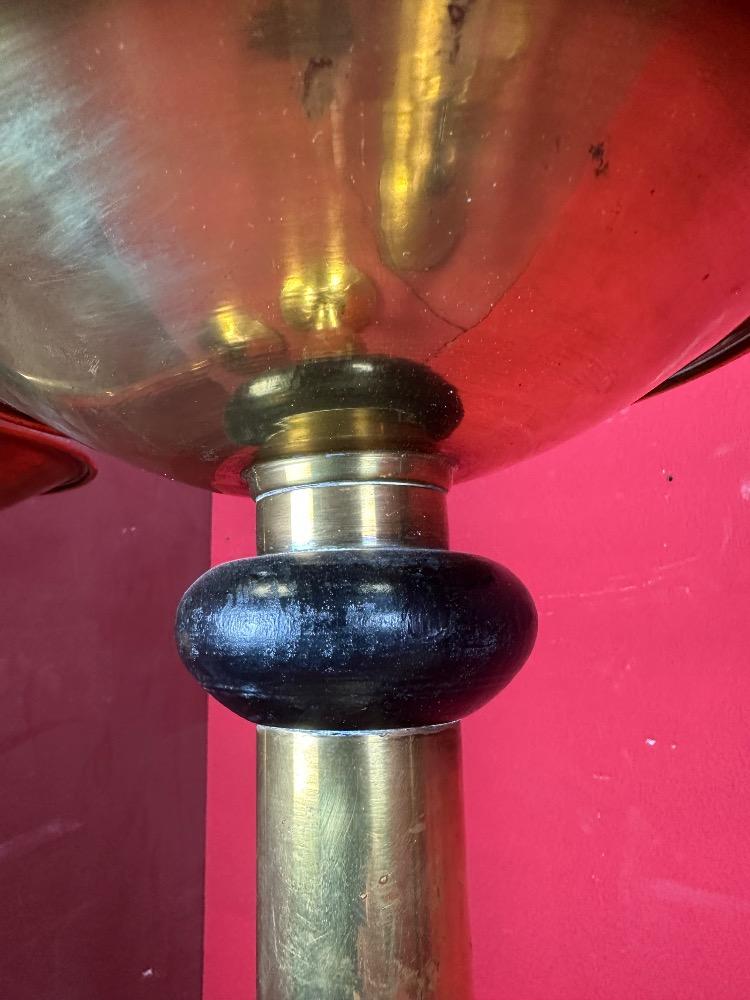 6 art - deco Matching Candle Sticks Height Without Pin.