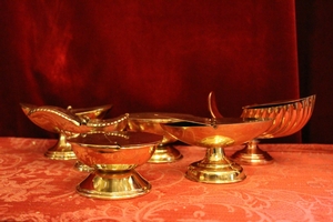 Boats Polisched And Varnished  en Brass / Polished / New Varnished, Belgium 19th & 20th Century