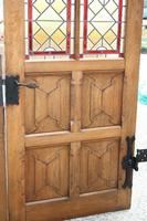 Church Doors en Oak, Dutch 19 th century