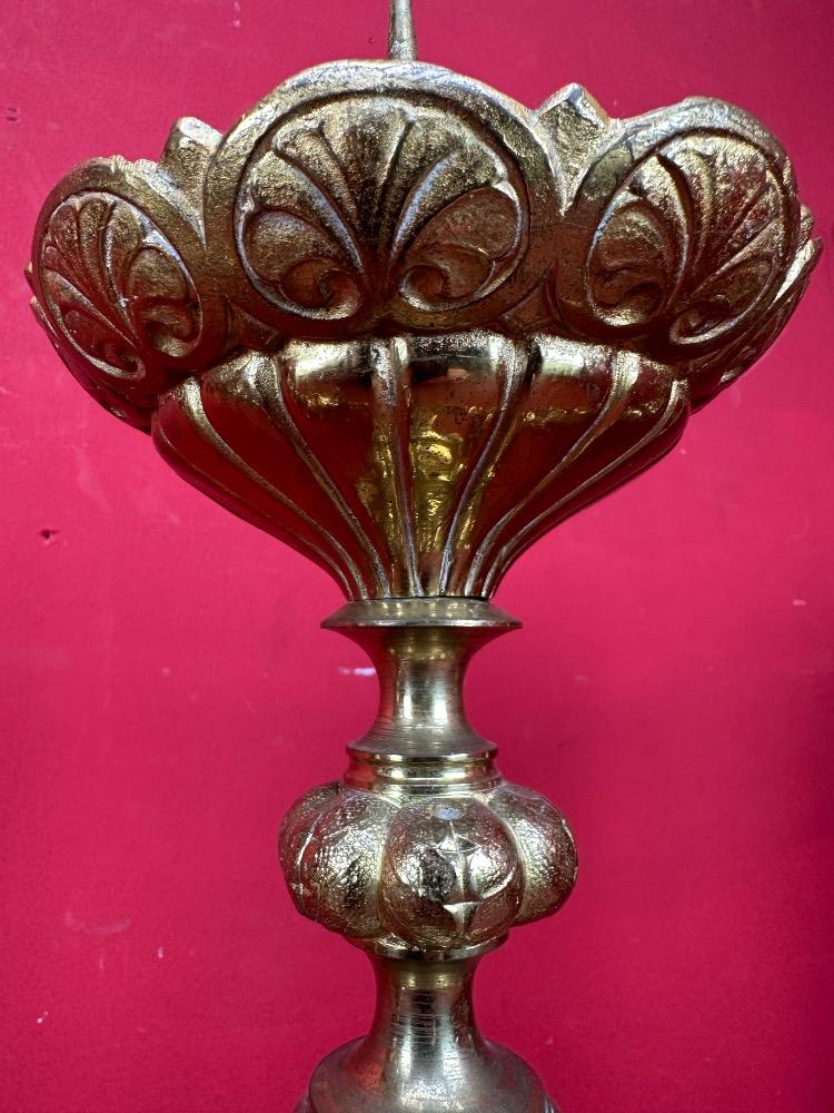 6 Classicistic Matching Candle Sticks Height Without Pin.