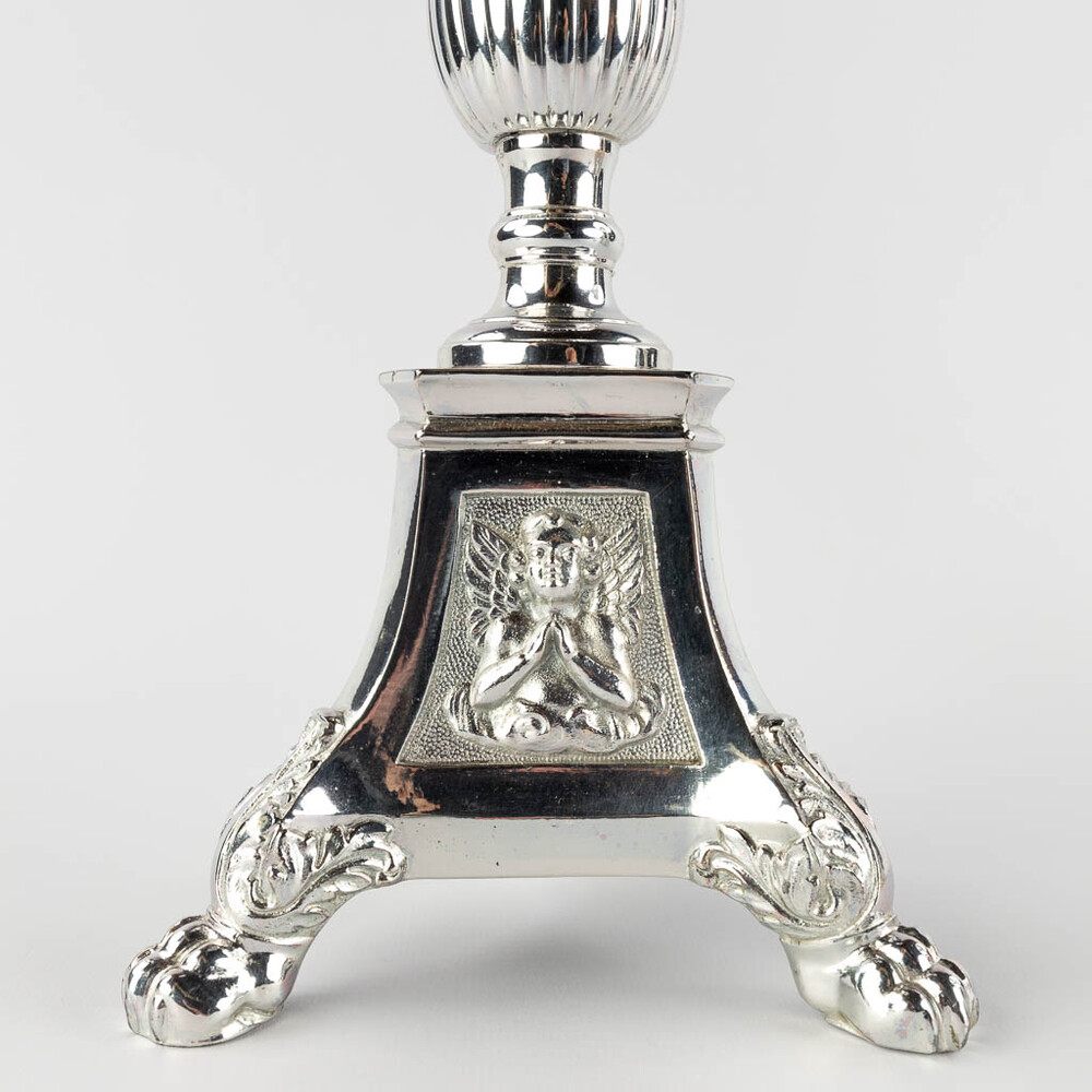 6 Gothic - Style Matching Candle Sticks Height Without Pin.