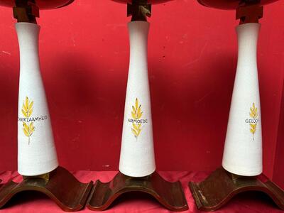 6  Matching Candle Holders