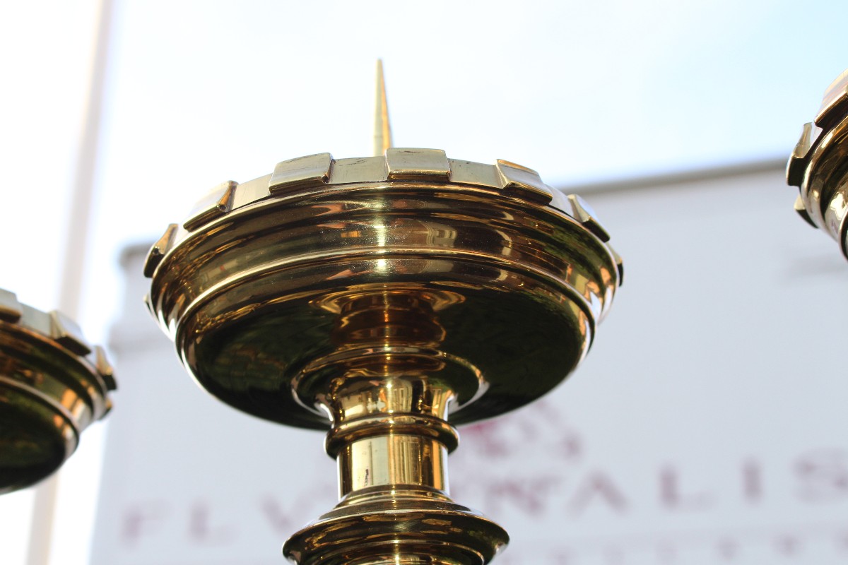 6 Matching Candle Sticks  Measures Without Pin