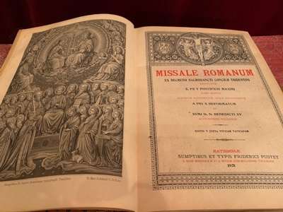 Missale Romanum & Breviarium Romanum en Paper, Belgium  19 th & 20 th Century