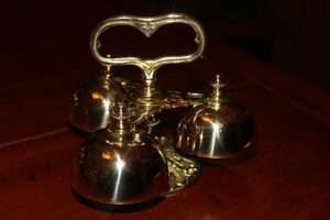 Altar - Bells For Sale Seperately en Brass / Bronze, Belgium & France 19th century