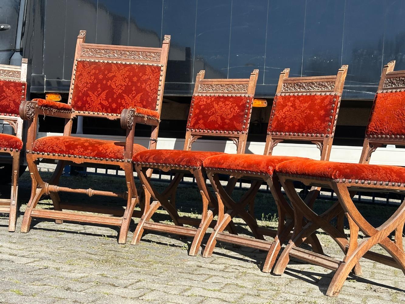 7 Gothic - Style Chairs