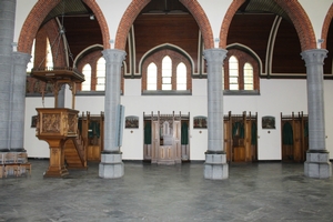 Confessionals  style Gothic - style en wood oak, Belgium 19th century