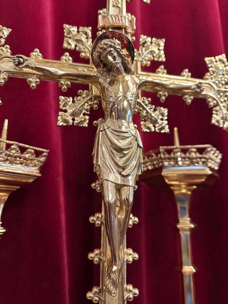 7 Gothic - Style Exceptional Altar - Set