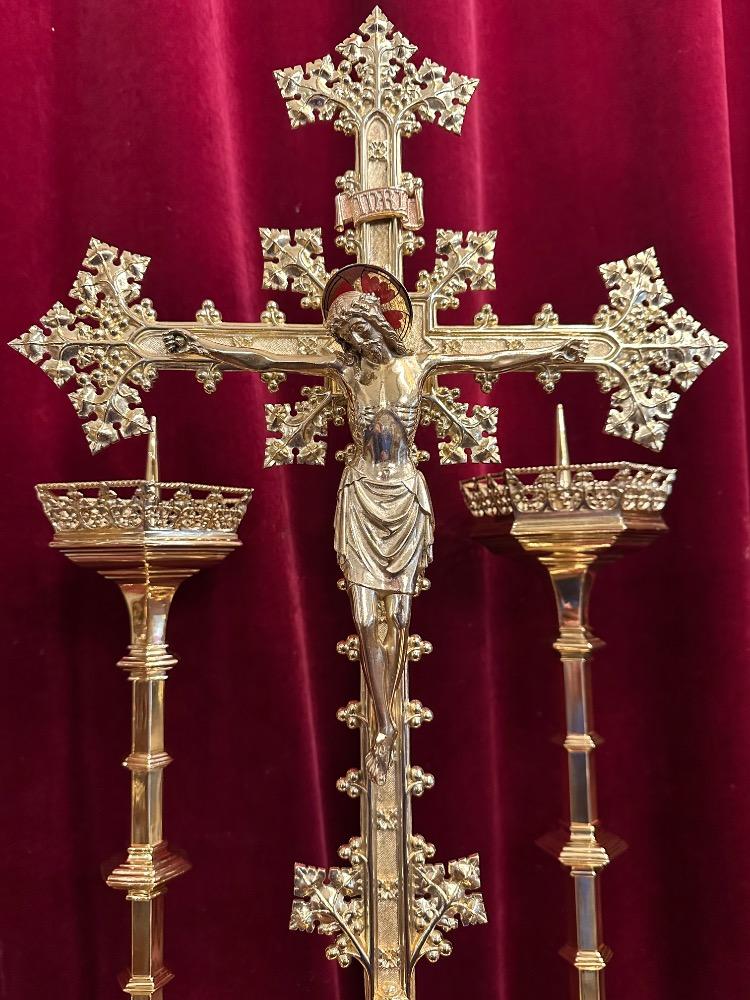 7 Gothic - Style Exceptional Altar - Set