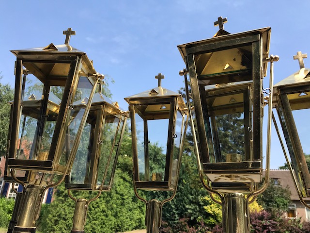 7 Gothic - style Matching Procession - Lanterns
