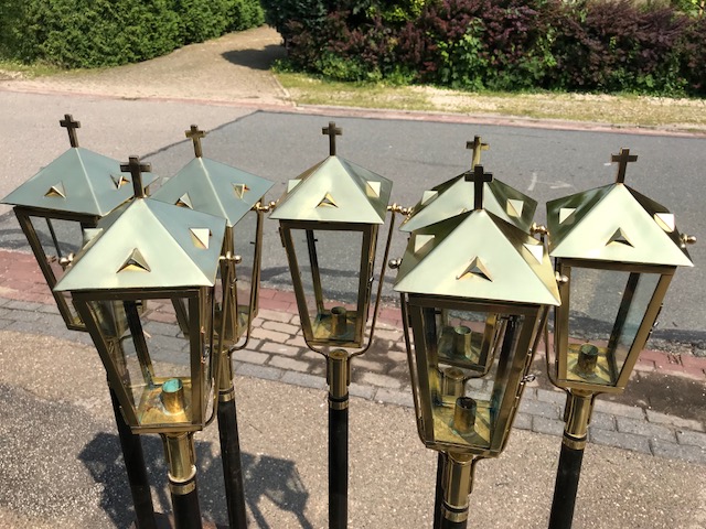 7 Gothic - style Matching Procession - Lanterns