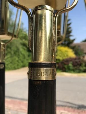 Matching Procession - Lanterns style Gothic - style en Brass / Polished and Varnished, Belgium 20th century (Anno 1930)