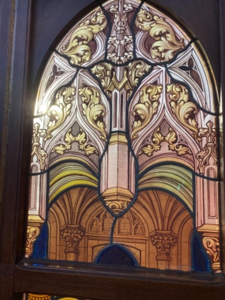 7 Gothic - style Stunning Series Of High Quality Stained Glass Windows