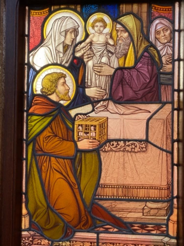 7 Gothic - style Stunning Series Of High Quality Stained Glass Windows